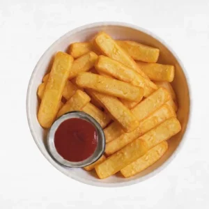 Large box battered chips