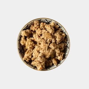 Plain crumbled sausage